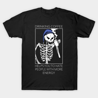 Drinking coffee T-Shirt